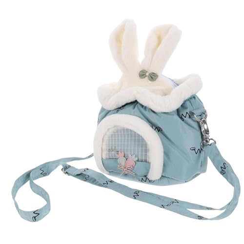 HEMOTON Hamstertragetasche Atmungsaktiv Und Warm Reisetasche Für Kleine Haustiere Sicherheitsverschluss Für Hamster Und Zuckergleiter Langlebig von HEMOTON