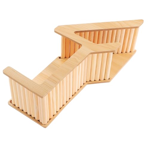 HEMOTON Hamsterversteck aus Holz Kleintierhaus für Hamster Meerschweinchen und Ratten Spielplatz mit Versteckmöglichkeiten Dekorativer Unterschlupf für Tierhaltung HEMOTON Hamsterversteck aus Holz Kleintierhaus für Hamster Meerschweinchen und Ratten Spielplatz mit Versteckmöglichkeiten Dekorativer Unterschlupf für Tierhaltung von HEMOTON