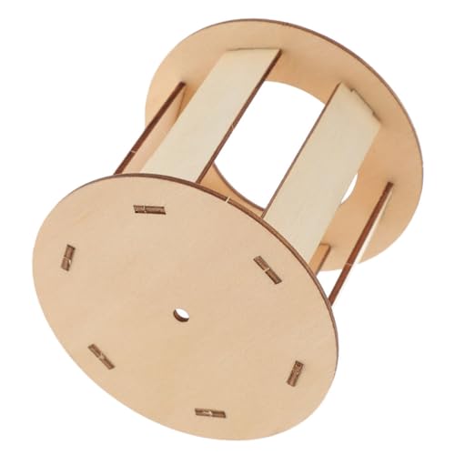 HEMOTON Hasengrasständer Heuhalter Für Kaninchen Heufutterstation Für Kaninchen Futterautomat Für Heu Kleiner Heufresser Hasenhalter Hasenhäuschen Aus Holz Heu Für Kaninchenfutter Hölzern von HEMOTON