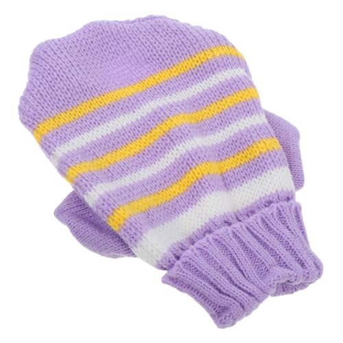 HEMOTON Haustier-Pullover Winterkleidung Für Katzen Welpen-Pullover Katzenpullover Zum Valentinstag Herz-welpenpullover Winterkleidung Für Hunde Hund-valentinspullover Garn von HEMOTON