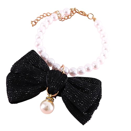 HEMOTON Haustier-Schleifenhalsband Rosa zierlich Katzenhalsband aus Perlen Name dekoratives Katzenhalsband empfindlicher Hundehalsband Haustierhalsband aus Perlen Haustierschmuck Plastik HEMOTON Haustier-Schleifenhalsband Rosa zierlich Katzenhalsband aus Perlen Name dekoratives Katzenhalsband empfindlicher Hundehalsband Haustierhalsband aus Perlen Haustierschmuck Plastik von HEMOTON