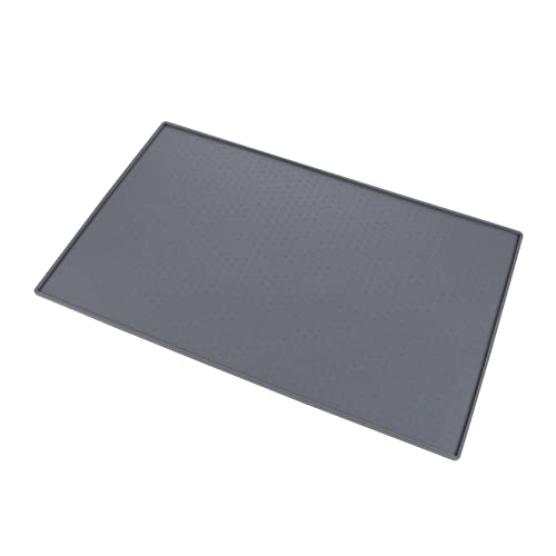 HEMOTON Haustier Tischset automatisch Schüsseln Hund kühlmatte verschütten Gericht Hundefuttermatte Katzenfuttermatte Katze Tischset Napfmatte für Haustiere Haustierfuttermatte Kieselgel von HEMOTON