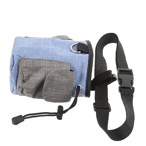 HEMOTON Haustier Tragbare Leckerlitasche Hunde Taille Groß Leckerlibeutel Für Das Training Snack Outdoor-lebensmitteltasche Tasche Behandeln Futterbeutel Für Welpen Himmelblau Oxford-Stoff von HEMOTON