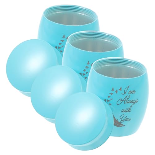 HEMOTON Haustier Urne klein Urne für Hund Urnen für Asche Tierurnen für Hundeasche Asche Urne Denkmal Cat Ashes Container Urne für die Einäscherung von Haustieren Aluminiumlegierung Blau HEMOTON Haustier Urne klein Urne für Hund Urnen für Asche Tierurnen für Hundeasche Asche Urne Denkmal Cat Ashes Container Urne für die Einäscherung von Haustieren Aluminiumlegierung Blau von HEMOTON