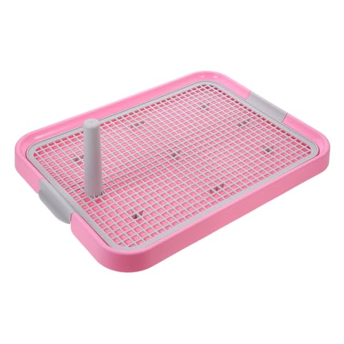 HEMOTON Haustier aus Kunststoff Rosa Rutsch Hundetoilette für Handlich Langlebig Reinigen für Welpen und Kleine HEMOTON Haustier aus Kunststoff Rosa Rutsch Hundetoilette für Handlich Langlebig Reinigen für Welpen und Kleine von HEMOTON