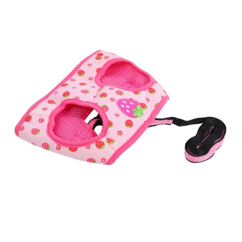 HEMOTON Haustier -brustgurtset Weste Komfort Geschirr Klein Welpe Gehen Haustiere Für Hunde Polyester Rosa HEMOTON Haustier -brustgurtset Weste Komfort Geschirr Klein Welpe Gehen Haustiere Für Hunde Polyester Rosa von HEMOTON