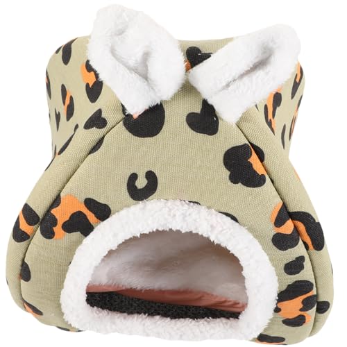 HEMOTON Haustierbett Hund Welpenbett Häuser Tierbett kleines Tier Verstecke kleines Hamsterhaus Hamsterversteck für den Haushalt kleines Tiernest warme Hamsterhütte Flanell HEMOTON Haustierbett Hund Welpenbett Häuser Tierbett kleines Tier Verstecke kleines Hamsterhaus Hamsterversteck für den Haushalt kleines Tiernest warme Hamsterhütte Flanell von HEMOTON