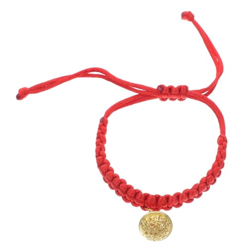 HEMOTON Haustierhalsband Katzenhalsbänder Für Mädchen Katzenhalsband Katzenbogen Auto Kragen Abreißhalsband Für Katzen Glocke Für Katzenkragen Krawatte Für Katze Nietkragen Rotes Seil von HEMOTON