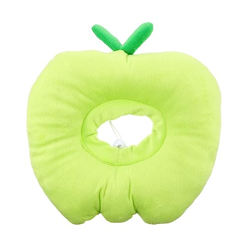HEMOTON Haustierhalsband für Katzen für die Genesungshalsbandchirurgie Katzenhalskegel katzenhalsband Katzen Schildkragen für Haustiere Haustier-Schutzkragen Plüsch Green von HEMOTON