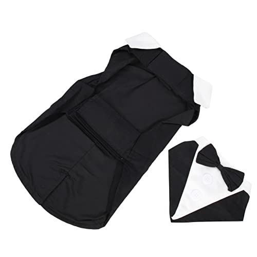 HEMOTON Haustierkleid Große Hundekleidung Smokinganzug Für Haustiere Hochzeit Hundebekleidung Für Kleine Hunde Hundekostüm Nähen Outfits Tragen Party Weste Black Polyester HEMOTON Haustierkleid Große Hundekleidung Smokinganzug Für Haustiere Hochzeit Hundebekleidung Für Kleine Hunde Hundekostüm Nähen Outfits Tragen Party Weste Black Polyester von HEMOTON