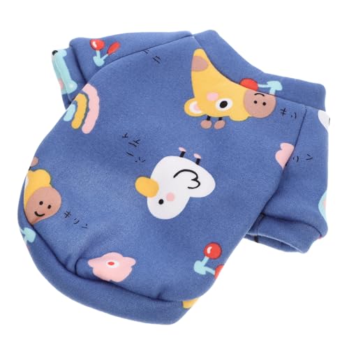 HEMOTON Haustierkleidung Party-Hundekostüm warme Hundekleidung Cartoon -Hundekostüm Winterkleidung für Haustiere Winddichte Welpenkleidung Party-Hundekleidung Polyester von HEMOTON