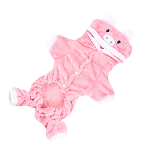 HEMOTON Warmer Wintermantel für Hunde und Katzen Kostüm als Kleines Schwein Hundekleidung für Kaltes Haustierbedarf für Winter von HEMOTON