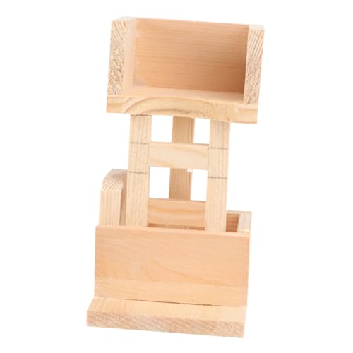 HEMOTON Hamster-unterschlupfhaus Aus Massivholz Mit Kletterleiter Als Nest Oder Haus Für Hamster Chinchillas Und Kleintiere HEMOTON Hamster-unterschlupfhaus Aus Massivholz Mit Kletterleiter Als Nest Oder Haus Für Hamster Chinchillas Und Kleintiere von HEMOTON