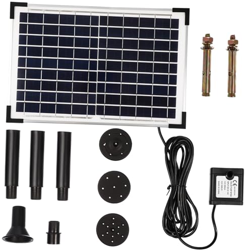 HEMOTON Hochleistungsbrunnen Solarbrunnen Im Freien Feature-pumpe Solarwasserbrunnen Im Freien Garten Solarpumpe Solarbetriebener Brunnen Im Freien Solarantriebsbrunnen Sprühen Solar- Pp HEMOTON Hochleistungsbrunnen Solarbrunnen Im Freien Feature-pumpe Solarwasserbrunnen Im Freien Garten Solarpumpe Solarbetriebener Brunnen Im Freien Solarantriebsbrunnen Sprühen Solar- Pp von HEMOTON