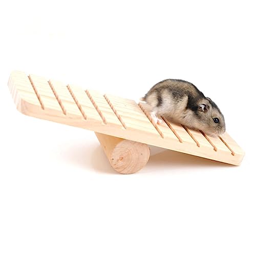 HEMOTON Holz Wippe Für Kleine Haustiere Kauspielzeug Für Hamster Meerschweinchen Und Mäuse Zur Zahnpflege Für Käfigdekoration Und Spielmöglichkeiten HEMOTON Holz Wippe Für Kleine Haustiere Kauspielzeug Für Hamster Meerschweinchen Und Mäuse Zur Zahnpflege Für Käfigdekoration Und Spielmöglichkeiten von HEMOTON