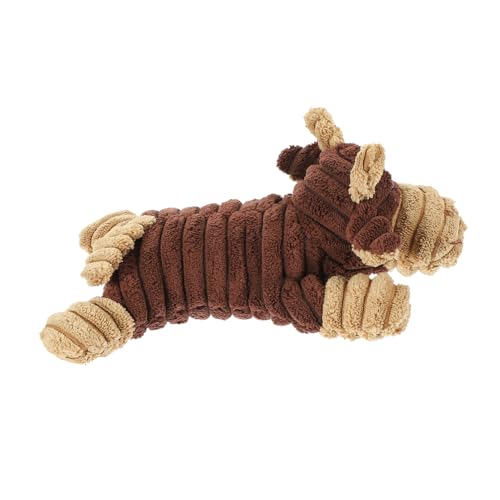 HEMOTON Hund Plüschtier Hundewelpen für Welpen für Haustiere Hundekauen Kauspielzeug für Hunde Kleine Welpenspielzeug Tierspielzeug Haustier von HEMOTON