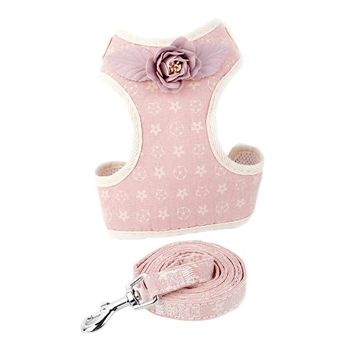 HEMOTON Hund zugseil gurtstopper gurtschoner pet Supplies Hundebrustgeschirr gurtfix hundepflege hundegürtel Haustier Hundegeschirr Welpe Hundeseil laufweste Hundeleinengürtel Rosa von HEMOTON
