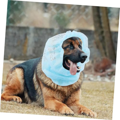 HEMOTON Hunde Ohrnetz Schutz Atmungsaktive Elastische Ohrabdeckung für Komfortablen Gehörschutz bei Outdoor Aktivitäten Geeignet für Hunderassen und Einfach zu Reinigen HEMOTON Hunde Ohrnetz Schutz Atmungsaktive Elastische Ohrabdeckung für Komfortablen Gehörschutz bei Outdoor Aktivitäten Geeignet für Hunderassen und Einfach zu Reinigen von HEMOTON