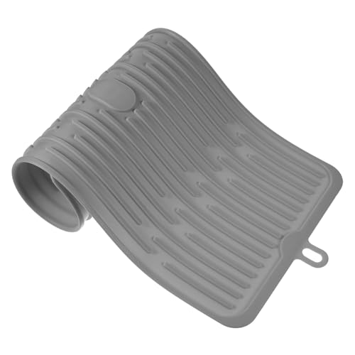 HEMOTON Hunde-Tischset hundematten Dog mat Futtermatte für Haustiere Katzennahrungsmatte cat Food mat Saugfähig Katzenfutter groß Welpenfuttermatte Silikonhund -Schüsselmatte Kieselgel von HEMOTON