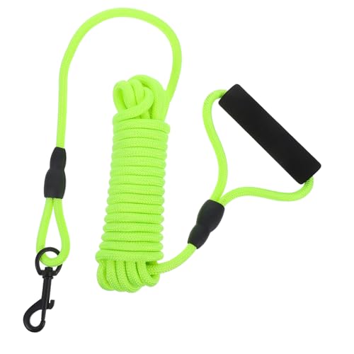 HEMOTON Hundeausführleine aus Strapazierfähigem Nylon mit Gepolstertem Griff Lange Leine für Sicheres Training und Ergonomischer Griff Abfallbeutelspender für Outdoor HEMOTON Hundeausführleine aus Strapazierfähigem Nylon mit Gepolstertem Griff Lange Leine für Sicheres Training und Ergonomischer Griff Abfallbeutelspender für Outdoor von HEMOTON