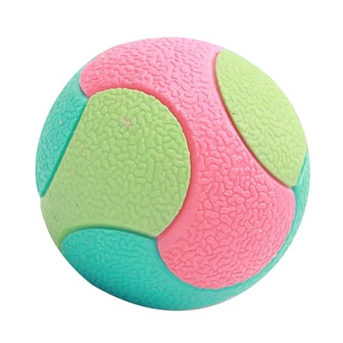 HEMOTON Hundeball für Kleine Mittelgroße und Große Interaktiver Quietschball aus Kauspielzeug für Zahnpflege und Spielspaß Fördert Aktives im Freien von HEMOTON