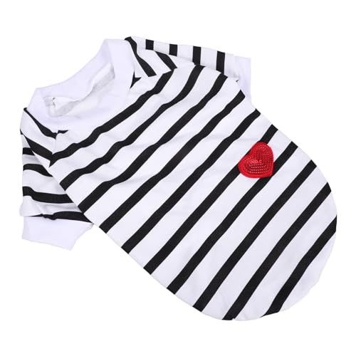 HEMOTON Hundehemd hundebekleidung Hundegeschenk hundeshirt Haustier Größe Sommer groß Kleines Hundemand Welpenhemden entzückende hundekleidung Welpen-T-Shirt Hunde-Sweatshirt Baumwolle von HEMOTON