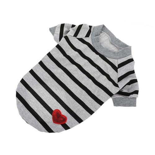 HEMOTON Hundehemd hundekleidung hundebekleidung hundeshirt für Mama Haustiere Outfits Hündchen Hunde-Outfit Haustierhemden Welpen-T-Shirt atmungsaktives Haustierhemd Welpenhemden Baumwolle von HEMOTON