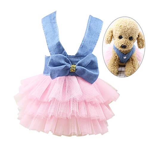 HEMOTON Hundekleid XXL Puppykleidung Sommer Tutu Kleid mit Schleifenband Charmanter Mehrlagiger Puffrock für Besondere Anlässe und Outdoor HEMOTON Hundekleid XXL Puppykleidung Sommer Tutu Kleid mit Schleifenband Charmanter Mehrlagiger Puffrock für Besondere Anlässe und Outdoor von HEMOTON