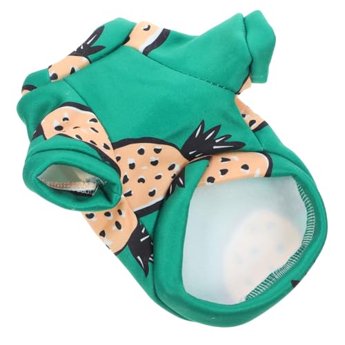 HEMOTON Hundekleidung Winter Niedliches Cartoon Hundepullover mit Ananasdruck für Kleine Hunde und Katzen Xs Wärmendes Bequemes Design für und Outdoor Aktivitäten HEMOTON Hundekleidung Winter Niedliches Cartoon Hundepullover mit Ananasdruck für Kleine Hunde und Katzen Xs Wärmendes Bequemes Design für und Outdoor Aktivitäten von HEMOTON