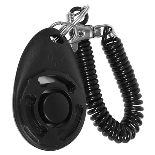 HEMOTON Hundeklicker mit Handschlaufe Tragbares Trainingsgerät für Katzen Effektives Clicker Training für Besseres Verhalten und Hörreaktion HEMOTON Hundeklicker mit Handschlaufe Tragbares Trainingsgerät für Katzen Effektives Clicker Training für Besseres Verhalten und Hörreaktion von HEMOTON