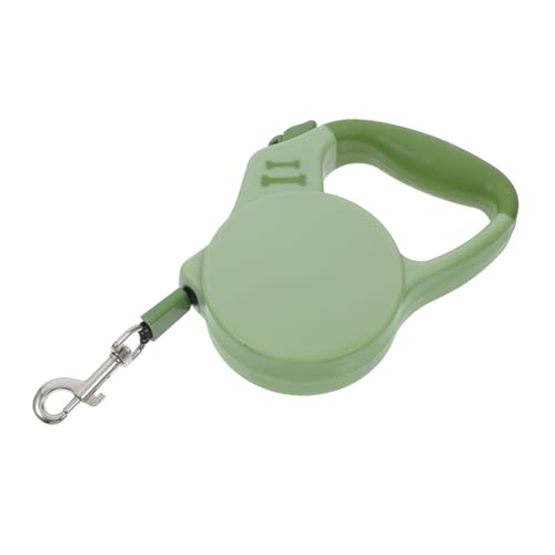 HEMOTON Hundeleine Größe Groß Handhaben Langlebige Ausziehbare Leine Hundetraining Führen Pflicht Taille Schwer Klein Hundetraktionsseil Laufgürtel Für Hunde Gepolstert Haustier Green Abs von HEMOTON