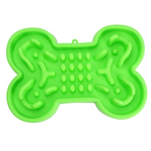 HEMOTON Hundeschüssel aus Antischlingnapf Knochenform für Langsames Füttern von Hunden und Welpen rutschfest und Leicht zu Reinigen von HEMOTON