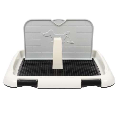 HEMOTON Hundetöpfchen Tablett für rutschfeste Toilettenunterlage mit Multifunktionales Trainings Welpentablett für Kleine und Mittelgroße HEMOTON Hundetöpfchen Tablett für rutschfeste Toilettenunterlage mit Multifunktionales Trainings Welpentablett für Kleine und Mittelgroße von HEMOTON