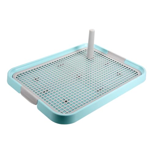 HEMOTON Hundetoilette Für Welpen Und Kleine rutschfeste Hundepipi Zug Aus Langlebigem Für Training Von Haustieren Blaue HEMOTON Hundetoilette Für Welpen Und Kleine rutschfeste Hundepipi Zug Aus Langlebigem Für Training Von Haustieren Blaue von HEMOTON