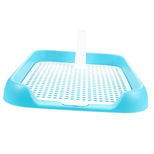 HEMOTON Hundetoilette für Welpen Auslaufsichere Pinkelmatte mit Ergonomischem Design für Drinnen mit Abnehmbarer Gitterstruktur zur Einfachen und Geruchsvermeidung Elegantem Nebelblau HEMOTON Hundetoilette für Welpen Auslaufsichere Pinkelmatte mit Ergonomischem Design für Drinnen mit Abnehmbarer Gitterstruktur zur Einfachen und Geruchsvermeidung Elegantem Nebelblau von HEMOTON
