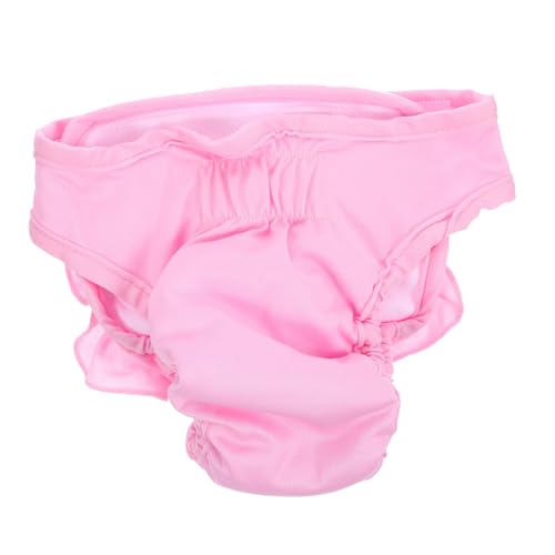 HEMOTON Hundewindelhose aus Weichem Waschbarem Material Atmungsaktiv und Bequem Schützende Welpen Sanitary Pant für Hunde in Verschiedenen für Physiologische Perioden und Inkontinenz von HEMOTON