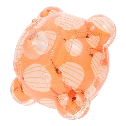 HEMOTON Hundezähne Schleifen Spielzeugball Hund quietscht Welpenspielzeug kleines hundespielzeug Stachelige, quietschende Hundebälle zahnspielzeug für welpen Quietschende Bälle TPR von HEMOTON