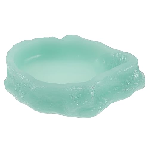 HEMOTON Im Dunkeln Leuchtender Wassernapf Gericht Für Essen Gecko Water Bowl Fütterung Groß Schüsseln Schildkröte Wasserschale Klein Gecko-Feeder Reptilienlicht Harz Light Green HEMOTON Im Dunkeln Leuchtender Wassernapf Gericht Für Essen Gecko Water Bowl Fütterung Groß Schüsseln Schildkröte Wasserschale Klein Gecko-Feeder Reptilienlicht Harz Light Green von HEMOTON