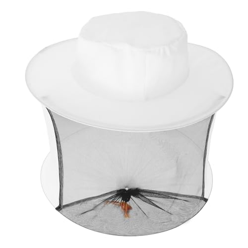 HEMOTON Imkerhut mit Netz Atmungsaktiver Gesichtsschutz Multifunktionaler Outdoor Hut für Imker und Angler Insektenschutz und Belüftung Weiß HEMOTON Imkerhut mit Netz Atmungsaktiver Gesichtsschutz Multifunktionaler Outdoor Hut für Imker und Angler Insektenschutz und Belüftung Weiß von HEMOTON
