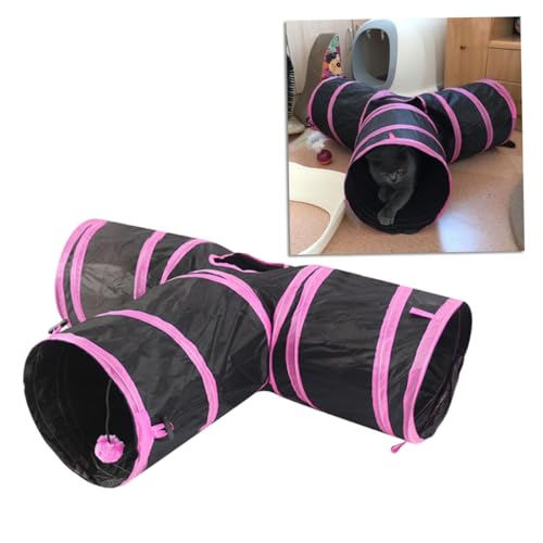 HEMOTON Interaktiver Katzen Tunnel Wege aus Robustem und Katzenspielzeug für Kätzchen zur Beschäftigung und Spielspaß Platzsparend und Langlebig HEMOTON Interaktiver Katzen Tunnel Wege aus Robustem und Katzenspielzeug für Kätzchen zur Beschäftigung und Spielspaß Platzsparend und Langlebig von HEMOTON