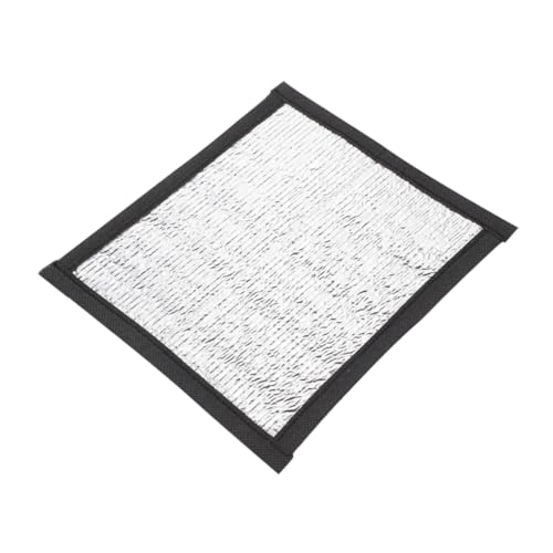 HEMOTON Isolierpad Mit Reflektierender Folie Tiererwärmung Einsiedlerkrebs-wärmelampe Reptilienheizkissen Lumbalheizkissen Tragbares Heizkissen Kühlkissen Für Katzen Perlenbaumwolle Silver von HEMOTON