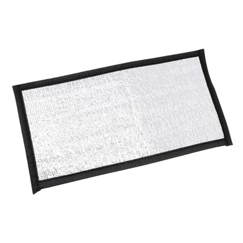 HEMOTON Isolierpad Mit Reflektierender Folie Wärmekissen Terrariumheizung Heizsteine ​​für Reptilien Hamster-heizkissen Heizkissen Für Tiere Aluminiumkaschierte Folie Silver von HEMOTON