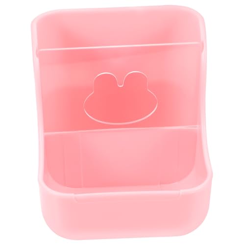 HEMOTON Kaninchenfutterspender und Futterbox für Meerschweinchen Design Leicht zu Reinigen für Kleine Haustiere Rosa Multifunktionale Futterstation HEMOTON Kaninchenfutterspender und Futterbox für Meerschweinchen Design Leicht zu Reinigen für Kleine Haustiere Rosa Multifunktionale Futterstation von HEMOTON