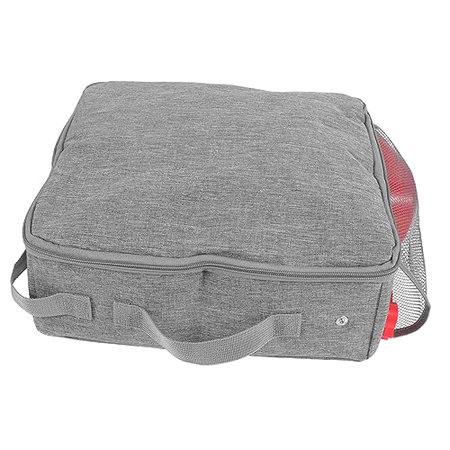 HEMOTON Kasten Katzenstreu Pfanne Haustier Jumbo-Katzentoilette Katzenbedarf Reisen Wurf Tablett Reise tragbare Katzenstreupfanne katzenstreu leicht Katzenstreuträger Oxford-Stoff Grau HEMOTON Kasten Katzenstreu Pfanne Haustier Jumbo-Katzentoilette Katzenbedarf Reisen Wurf Tablett Reise tragbare Katzenstreupfanne katzenstreu leicht Katzenstreuträger Oxford-Stoff Grau von HEMOTON