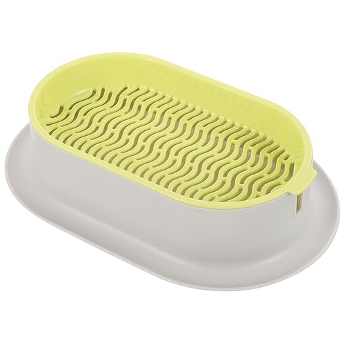 HEMOTON Kasten Katzentoilette Container Gewachsen Pflanzentopf Für Katzen Ohne Erde Tablett Keimvermehrungsschalen Pflanzschale Erdlos Pflanzgefäß Für Hydroponisches Katzengras Plastik von HEMOTON