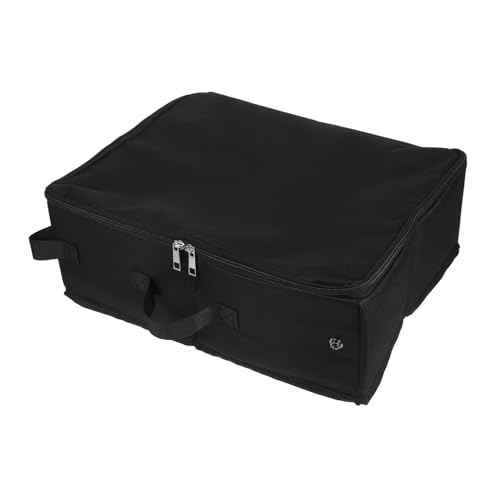 HEMOTON Kasten Tragbare Katzenstreubox Reisen Wurf Faltbar Haustier Klein Reisetoiletten Tragbare Katzentoiletten Reisezubehör Für Katzen Stoff (Polyester) Black von HEMOTON