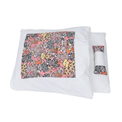 HEMOTON Katze Hund Schlafsack hundehaus Dog House Haustiernest katzenhaus Dog Bed Katzenbett Schlafsack für Haustiere drinnen Hallo Kissenbett für Katzen Katzennest PP Baumwolle Navy von HEMOTON