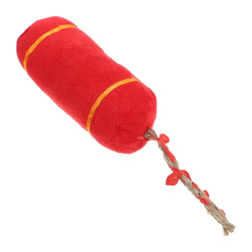 HEMOTON Katze Plüschtier Katzenspielzeug Drinnen Kätzchen Kneifen Für Katzen Katze Zahte Kätzchen Beißspielzeug Katze Katzenminze Plüschtier von HEMOTON