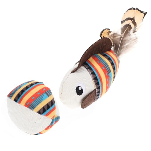 HEMOTON Katze Plüschtier neckendes zahnspielzeug für kätzchen Und Kätzchen Kätzchenspielzeug Plüsch-Kauspielzeug für Katzen Haustierspielzeug für Katzen HEMOTON Katze Plüschtier neckendes zahnspielzeug für kätzchen Und Kätzchen Kätzchenspielzeug Plüsch-Kauspielzeug für Katzen Haustierspielzeug für Katzen von HEMOTON