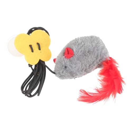 HEMOTON Katzen-Teaser Katzenspielzeug Quietschend Hängend Zum Necken Von Katzen Katzentür Knuddelig Zum Aufhängen Kätzchen Drinnen Plüsch HEMOTON Katzen-Teaser Katzenspielzeug Quietschend Hängend Zum Necken Von Katzen Katzentür Knuddelig Zum Aufhängen Kätzchen Drinnen Plüsch von HEMOTON